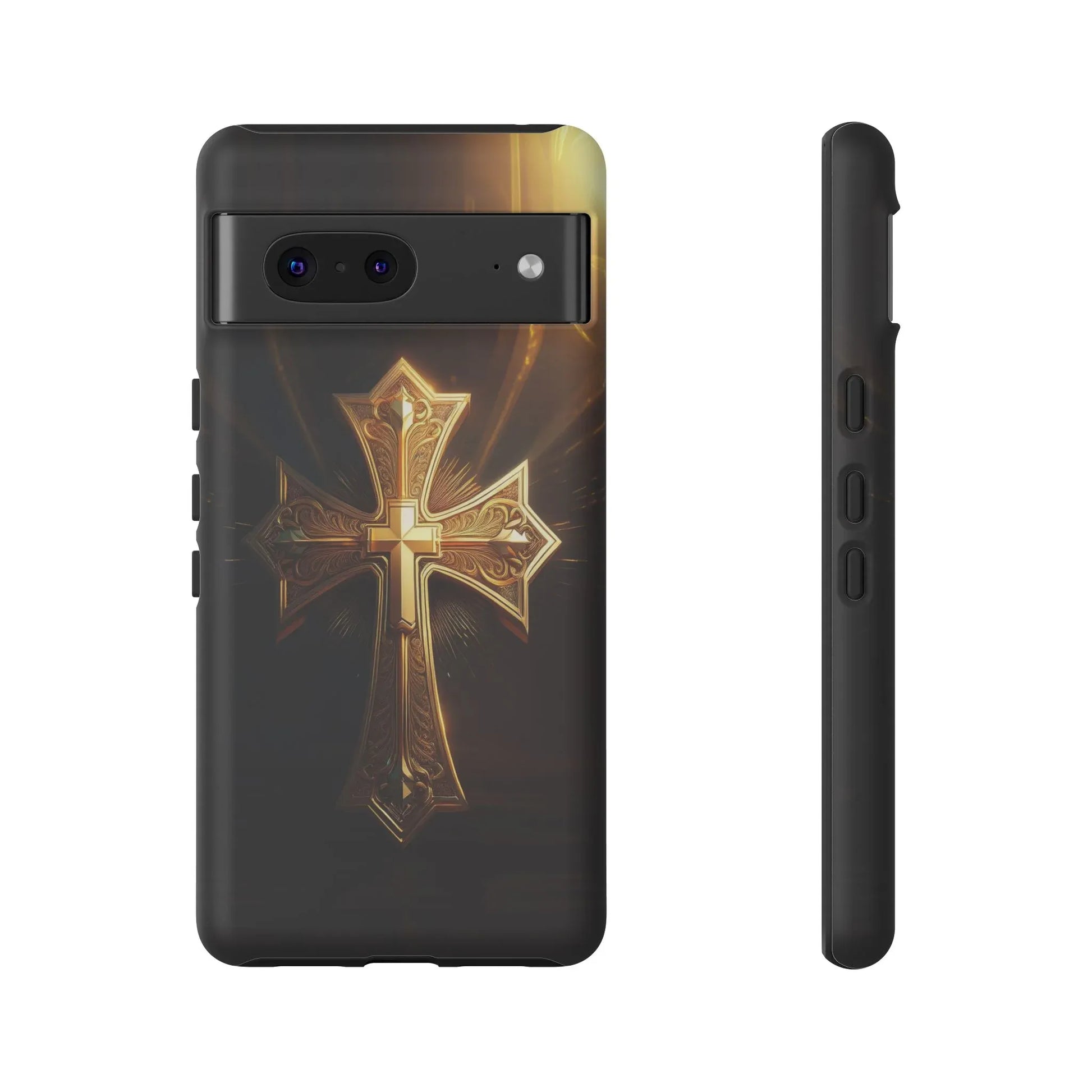 golden-cross-handyhulle-google-pixel-2-3-4-5-6-7-8-9-a-xl-pro-5g-phone-case-jlr-design-10 - JLR Design