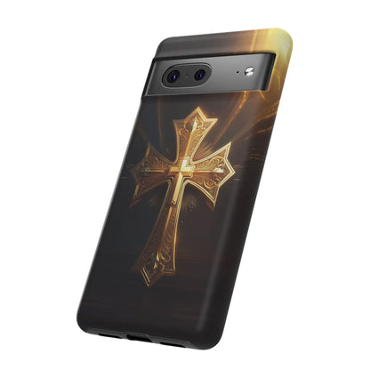 golden-cross-handyhulle-google-pixel-2-3-4-5-6-7-8-9-a-xl-pro-5g-phone-case-jlr-design-11 - JLR Design
