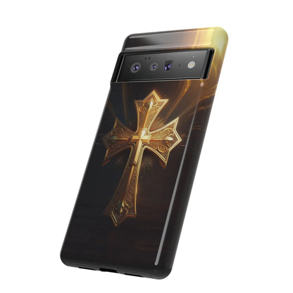 golden-cross-handyhulle-google-pixel-2-3-4-5-6-7-8-9-a-xl-pro-5g-phone-case-jlr-design-13 - JLR Design