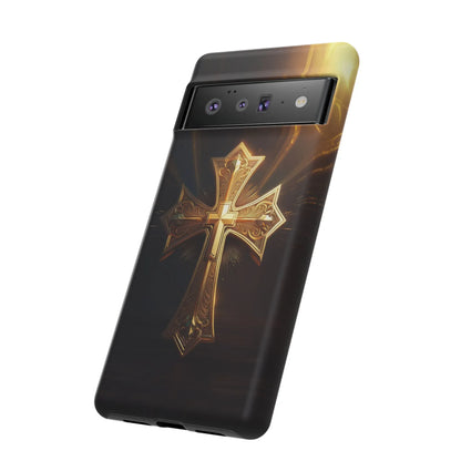 golden-cross-handyhulle-google-pixel-2-3-4-5-6-7-8-9-a-xl-pro-5g-phone-case-jlr-design-15 - JLR Design