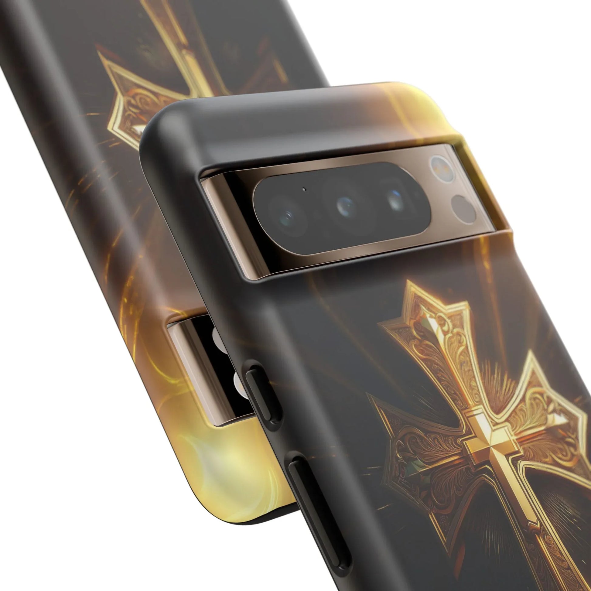golden-cross-handyhulle-google-pixel-2-3-4-5-6-7-8-9-a-xl-pro-5g-phone-case-jlr-design-16 - JLR Design