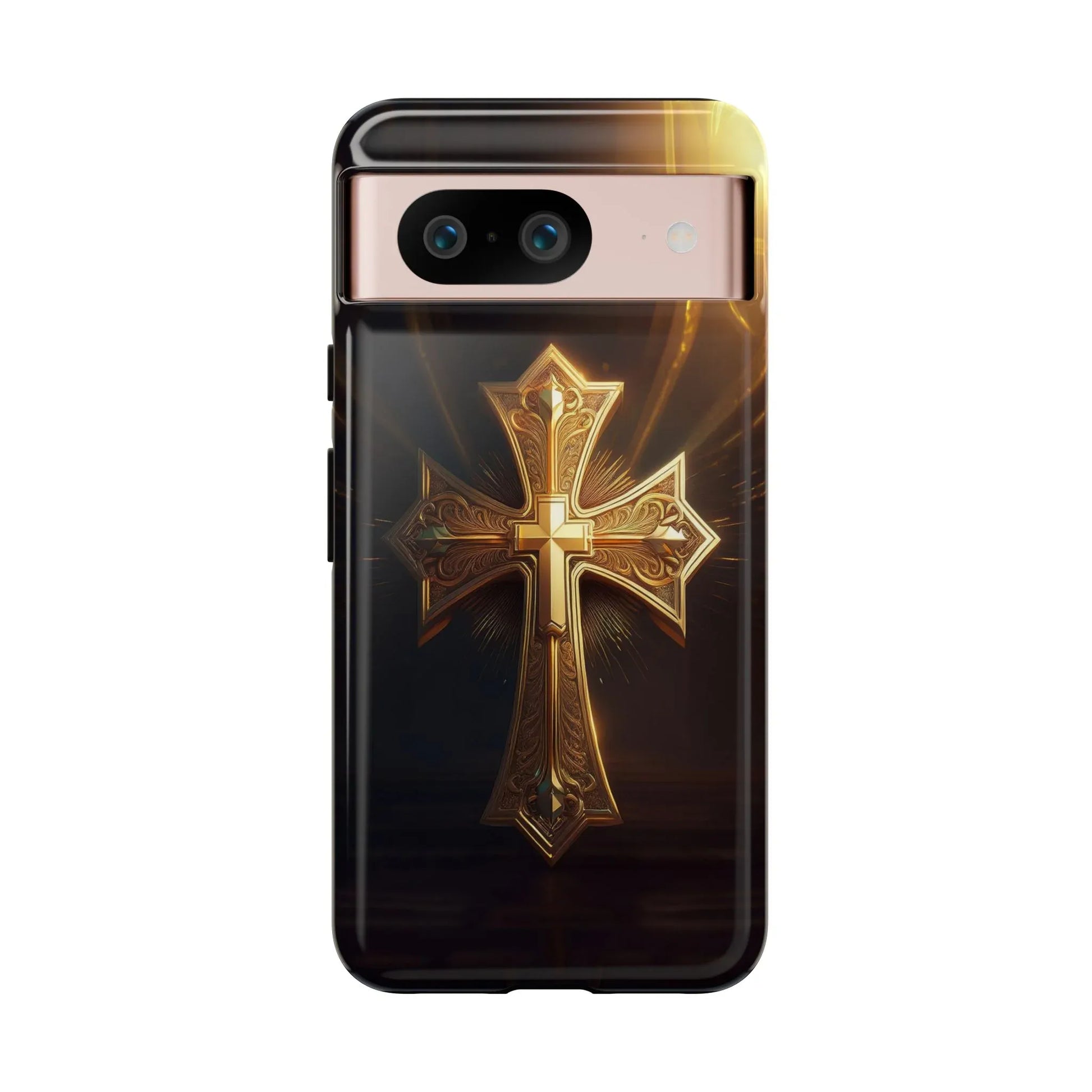 golden-cross-handyhulle-google-pixel-2-3-4-5-6-7-8-9-a-xl-pro-5g-phone-case-jlr-design-3 - JLR Design
