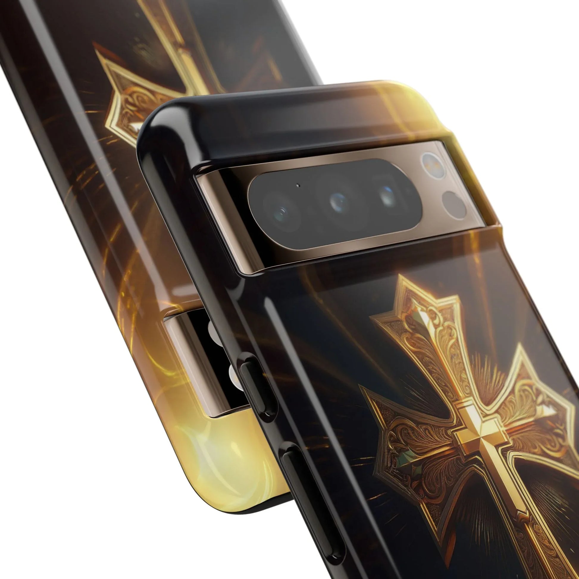 golden-cross-handyhulle-google-pixel-2-3-4-5-6-7-8-9-a-xl-pro-5g-phone-case-jlr-design-5 - JLR Design