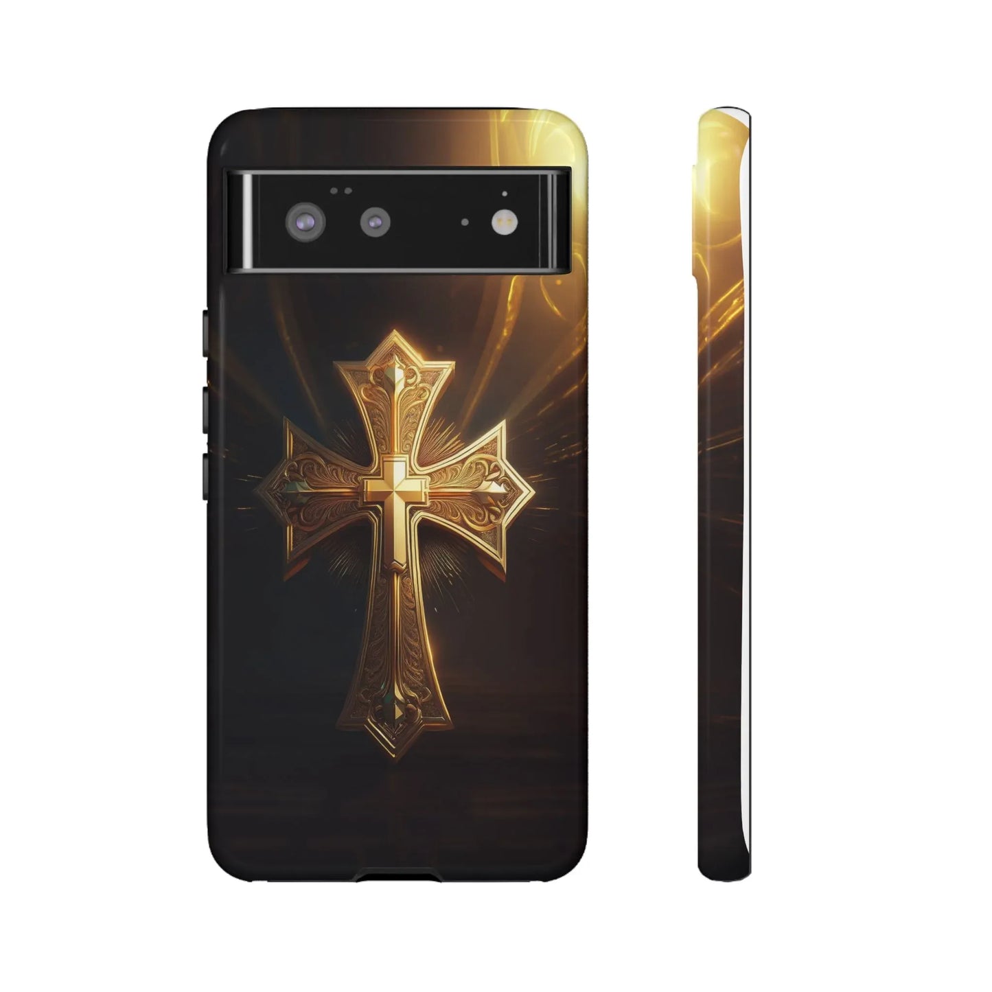 golden-cross-handyhulle-google-pixel-2-3-4-5-6-7-8-9-a-xl-pro-5g-phone-case-jlr-design-6 - JLR Design