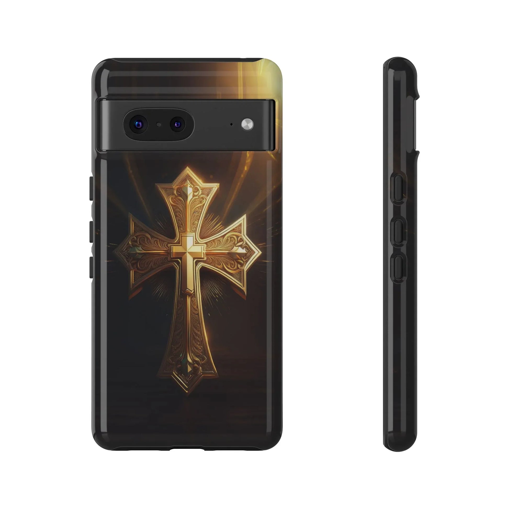 golden-cross-handyhulle-google-pixel-2-3-4-5-6-7-8-9-a-xl-pro-5g-phone-case-jlr-design-8 - JLR Design