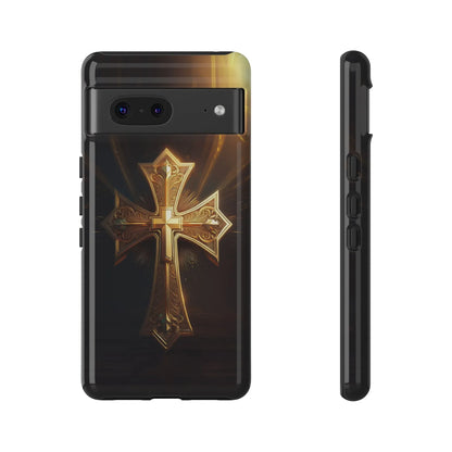 golden-cross-handyhulle-google-pixel-2-3-4-5-6-7-8-9-a-xl-pro-5g-phone-case-jlr-design-8 - JLR Design