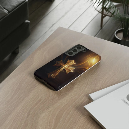 golden-cross-samsung-galaxy-cover-s21-s22-s23-s24-s25-plus-pro-ultra-phone-case-jlr-design-2 - JLR Design