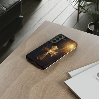 golden-cross-samsung-galaxy-cover-s21-s22-s23-s24-s25-plus-pro-ultra-phone-case-jlr-design-3 - JLR Design