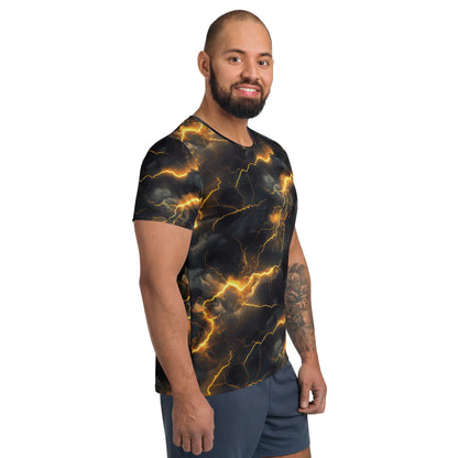 golden-lightning-sport-t-shirt-fur-herren-sport-t-shirt-jlr-design-10 - JLR Design