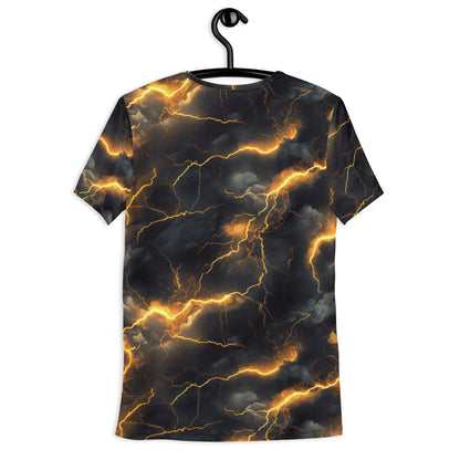 golden-lightning-sport-t-shirt-fur-herren-sport-t-shirt-jlr-design-2 - JLR Design