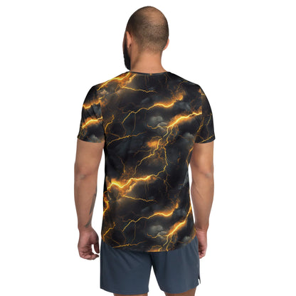 golden-lightning-sport-t-shirt-fur-herren-sport-t-shirt-jlr-design-8 - JLR Design