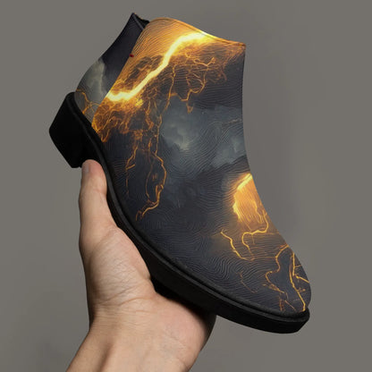 golden-thunder-elegante-reissverschluss-stiefeletten-stiefeletten-jlr-design-3 - JLR Design