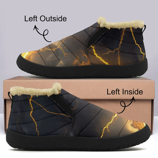 golden-thunder-faux-fur-slipper-slipper-jlr-design-1 - JLR Design