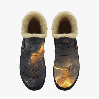 golden-thunder-faux-fur-slipper-slipper-jlr-design-5 - JLR Design