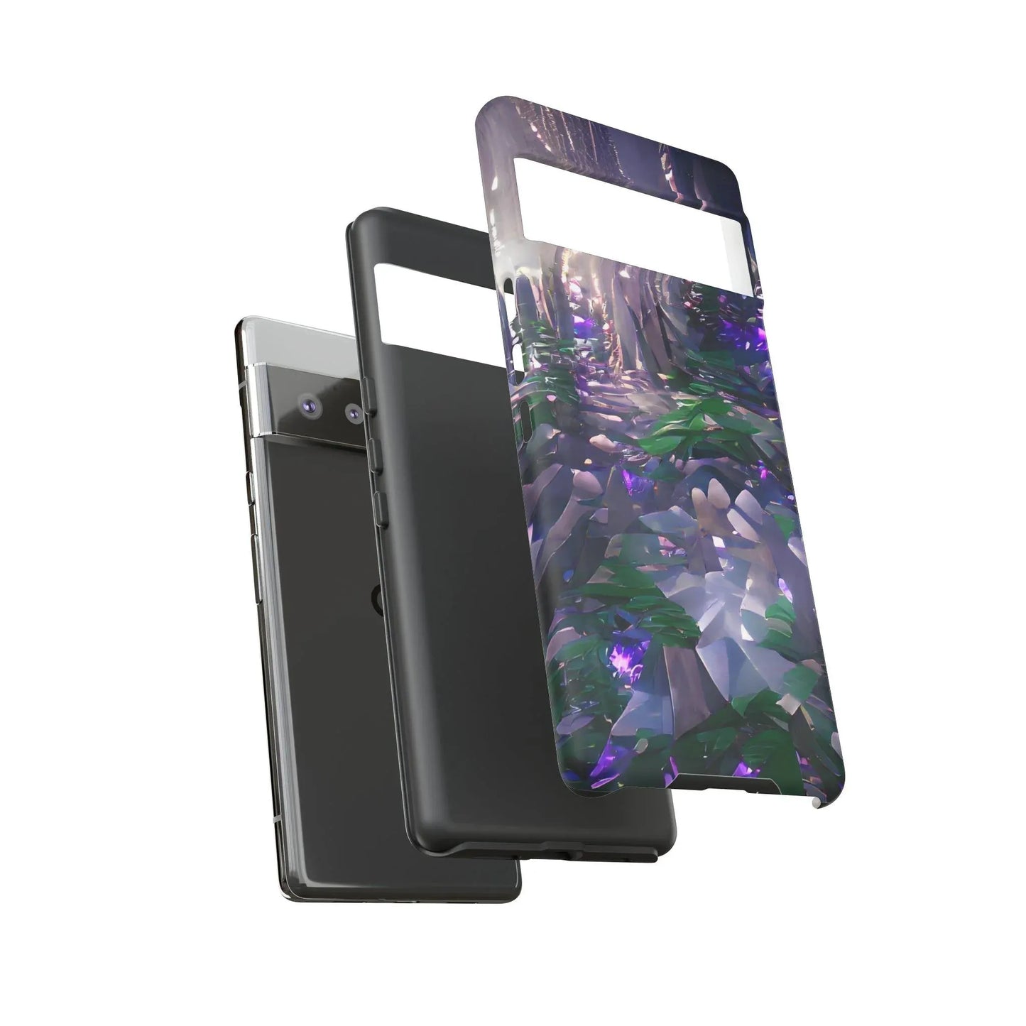 google-pixel-crystal-forest-cover-phone-case-jlr-design-16 - JLR Design