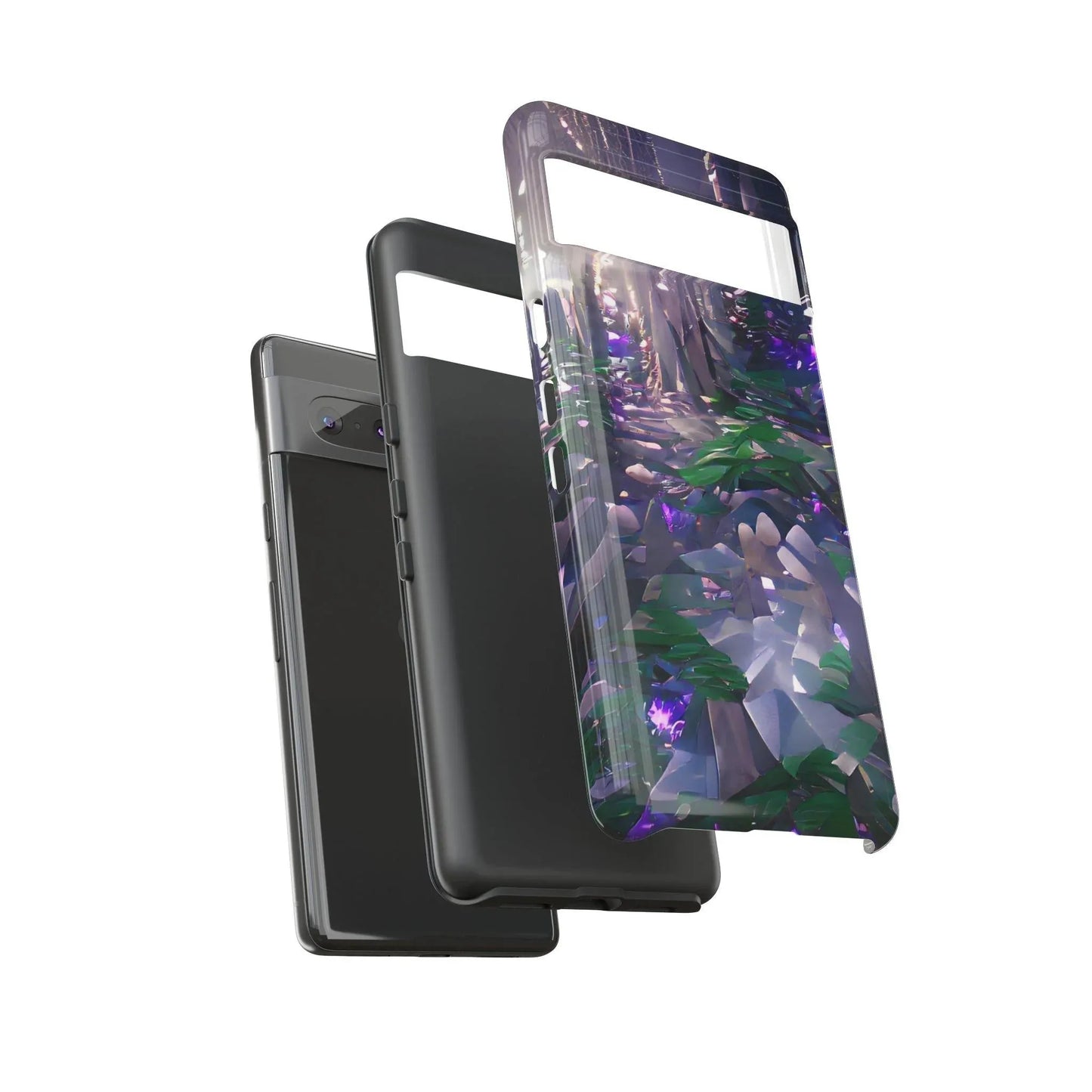 google-pixel-crystal-forest-cover-phone-case-jlr-design-7 - JLR Design
