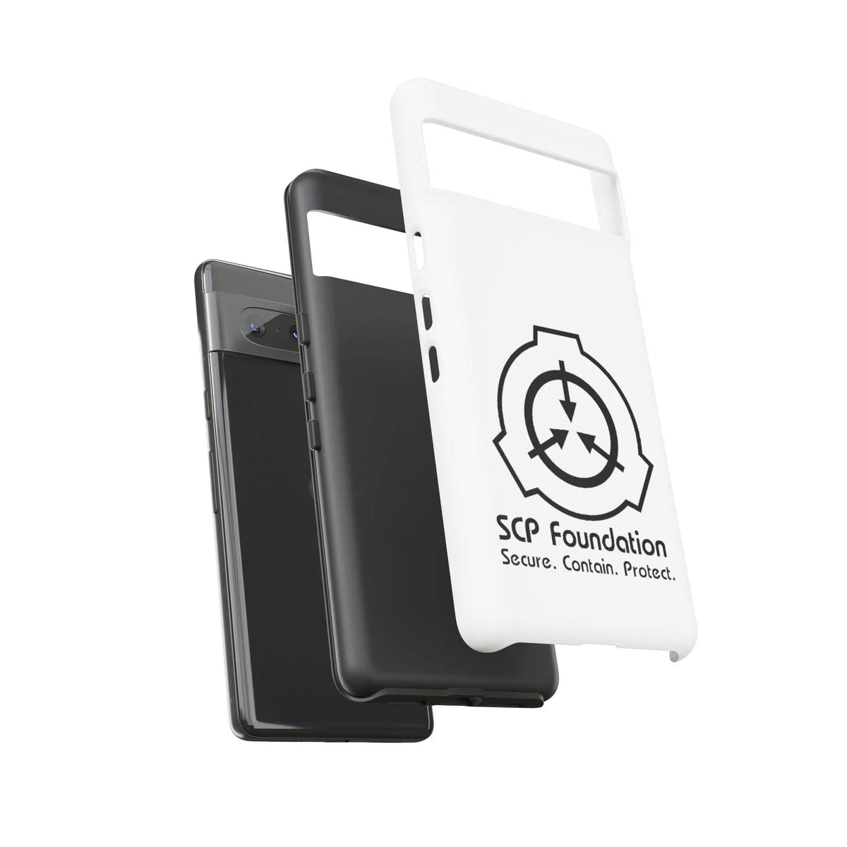 google-pixel-scp-foundation-weiss-cover-phone-case-jlr-design-jlr-design-de-10 - JLR Design