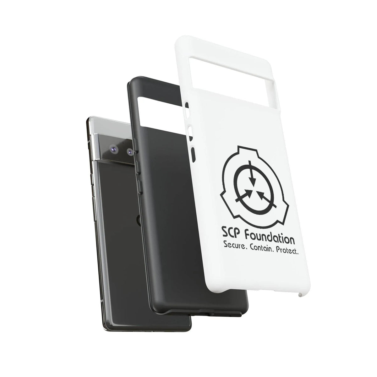 google-pixel-scp-foundation-weiss-cover-phone-case-jlr-design-jlr-design-de-16 - JLR Design