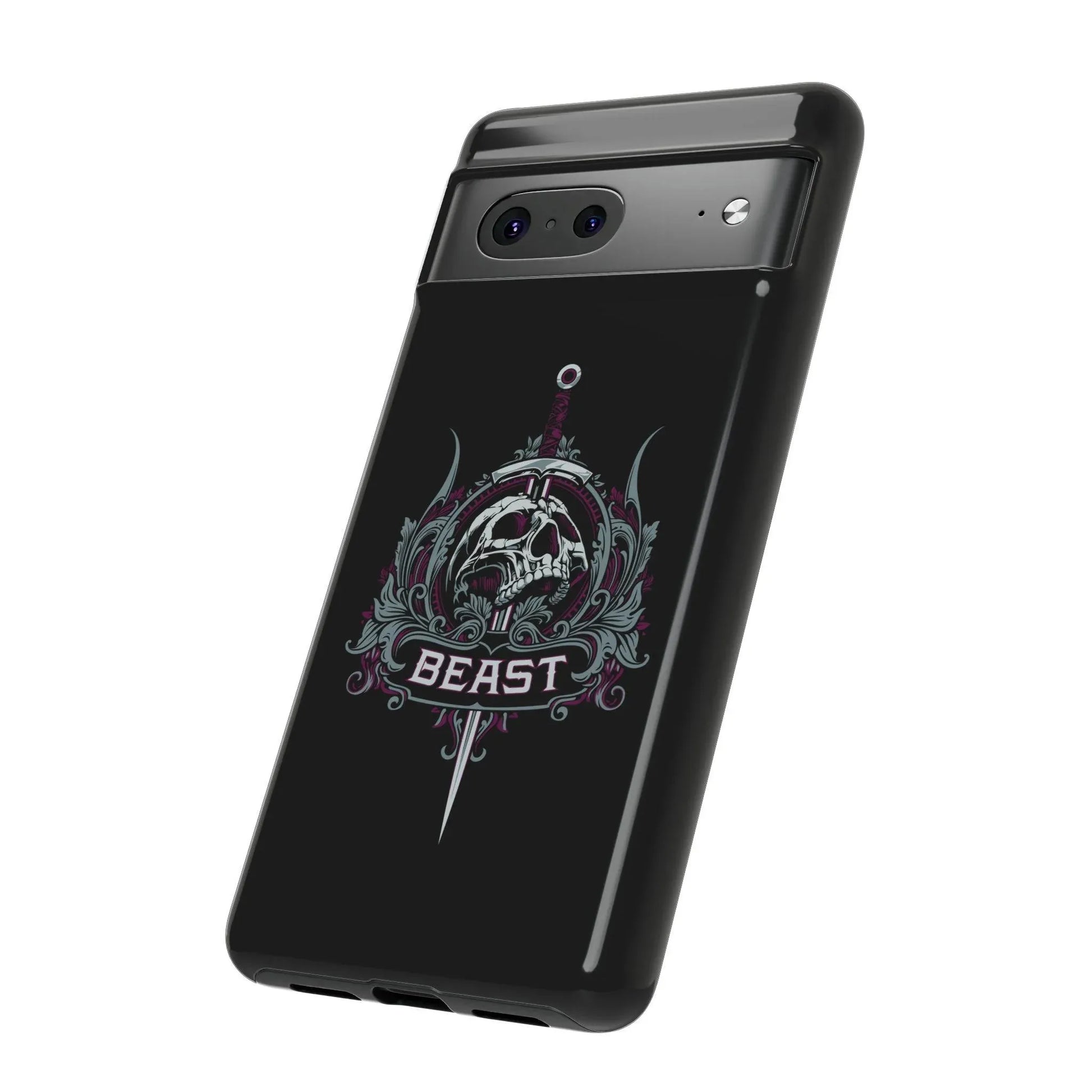 google-pixel-skull-dagger-cover-phone-case-jlr-design-1 - JLR Design