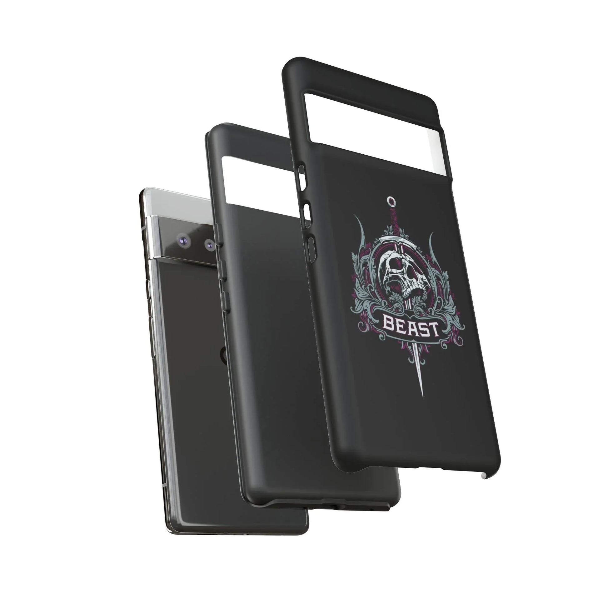google-pixel-skull-dagger-cover-phone-case-jlr-design-16 - JLR Design