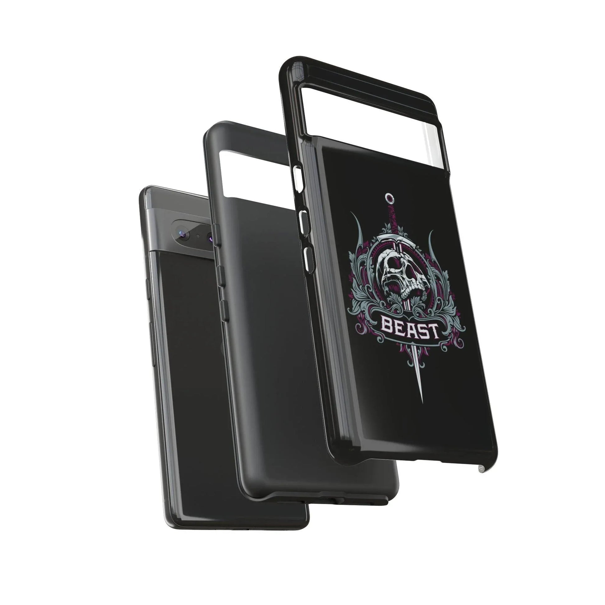 google-pixel-skull-dagger-cover-phone-case-jlr-design-7 - JLR Design