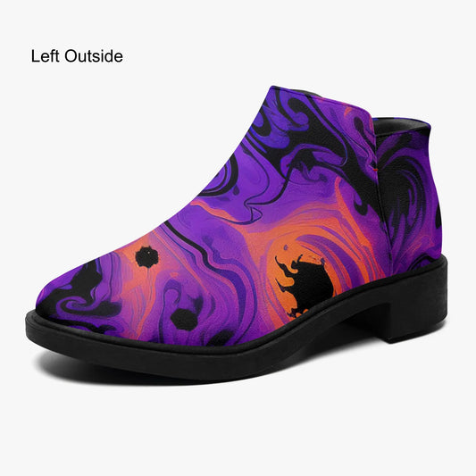 gothic-tie-dye-v1-elegante-reissverschluss-stiefeletten-stiefeletten-jlr-design-1 - JLR Design
