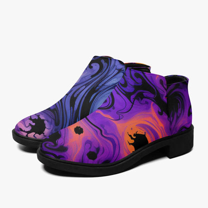 gothic-tie-dye-v1-elegante-reissverschluss-stiefeletten-stiefeletten-jlr-design-6 - JLR Design