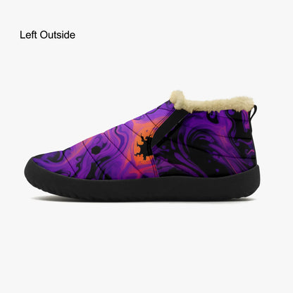 gothic-tie-dye-v1-faux-fur-slipper-slipper-jlr-design-4 - JLR Design