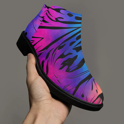 gothic-tie-dye-v2-elegante-reissverschluss-stiefeletten-stiefeletten-jlr-design-3 - JLR Design