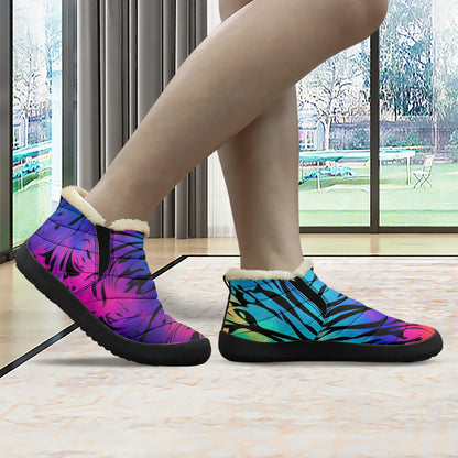 gothic-tie-dye-v2-faux-fur-slipper-slipper-jlr-design-3 - JLR Design