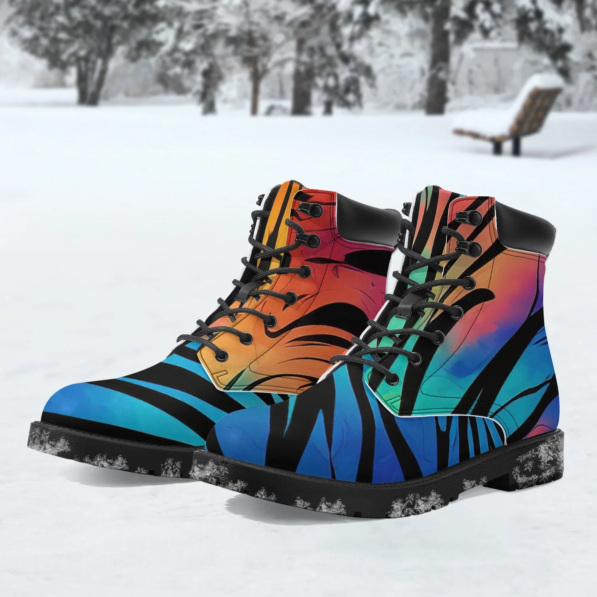 gothic-tie-dye-v2-leder-boots-or-stylische-und-warme-winterstiefel-boots-jlr-design-1 - JLR Design