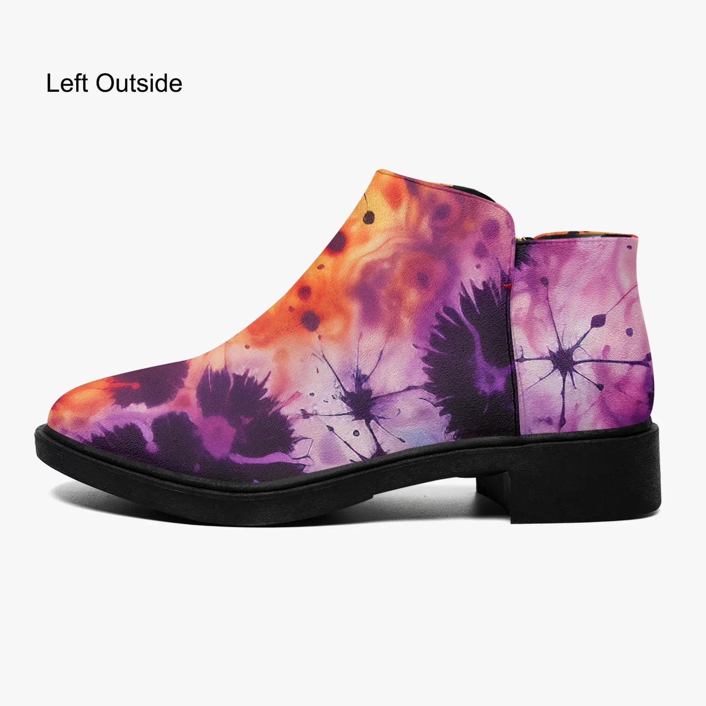 gothic-tie-dye-v3-elegante-reissverschluss-stiefeletten-stiefeletten-jlr-design-5 - JLR Design