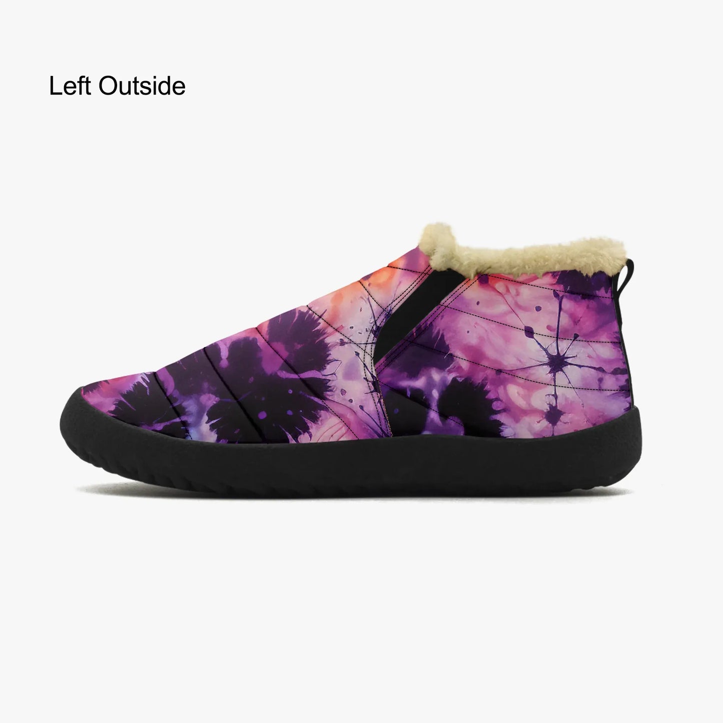gothic-tie-dye-v3-faux-fur-slipper-slipper-jlr-design-4 - JLR Design