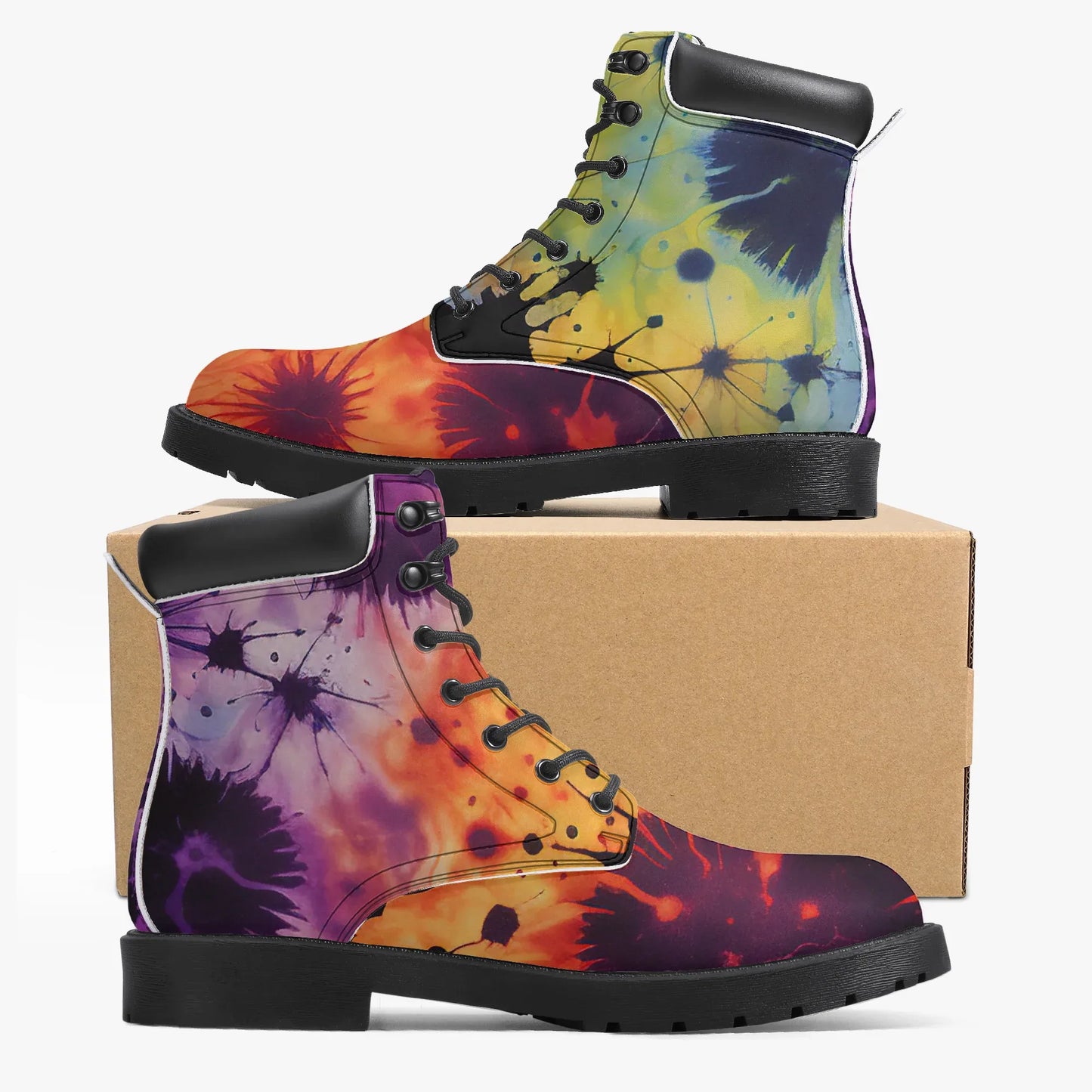 gothic-tie-dye-v3-leder-boots-or-stylische-und-warme-winterstiefel-boots-jlr-design-10 - JLR Design