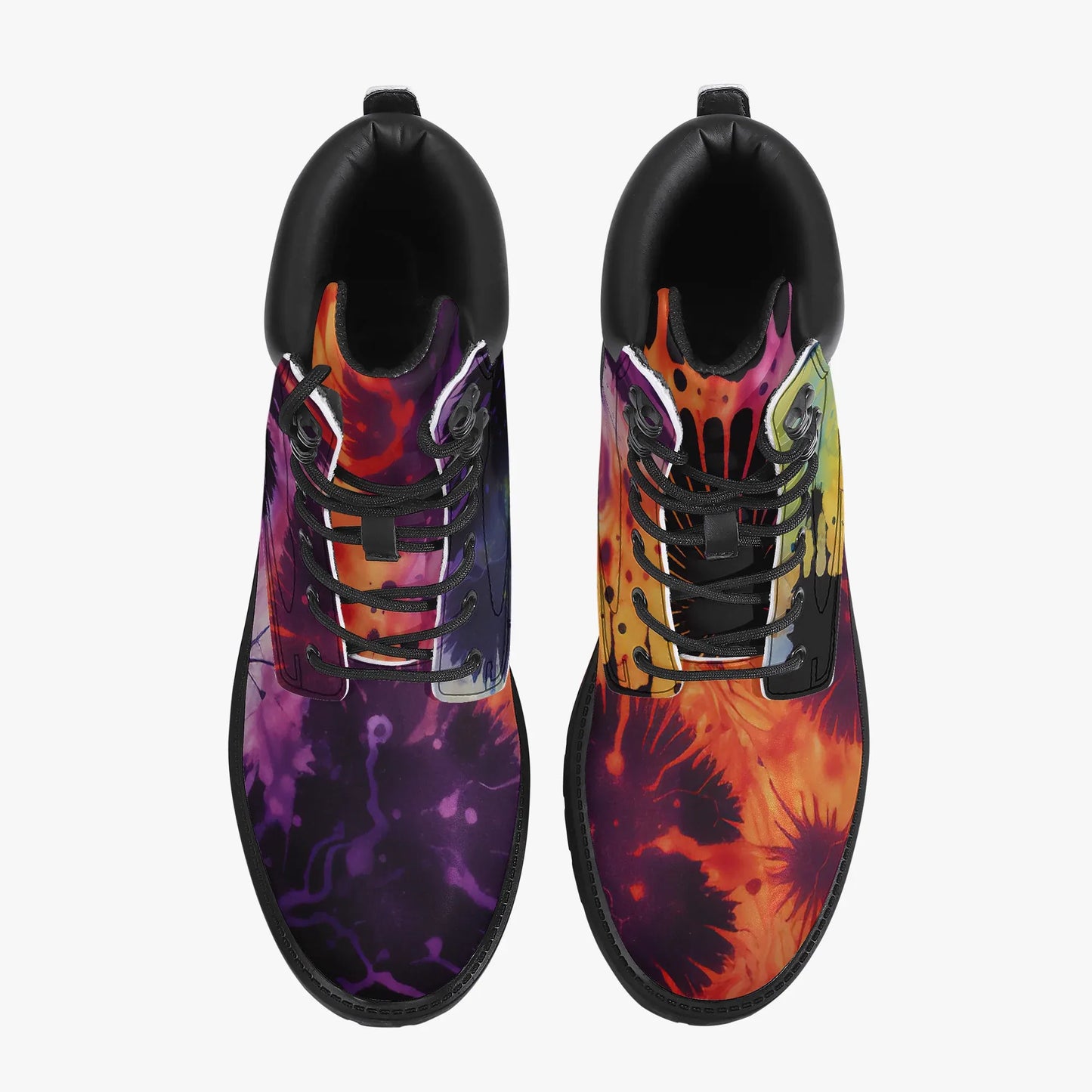 gothic-tie-dye-v3-leder-boots-or-stylische-und-warme-winterstiefel-boots-jlr-design-4 - JLR Design