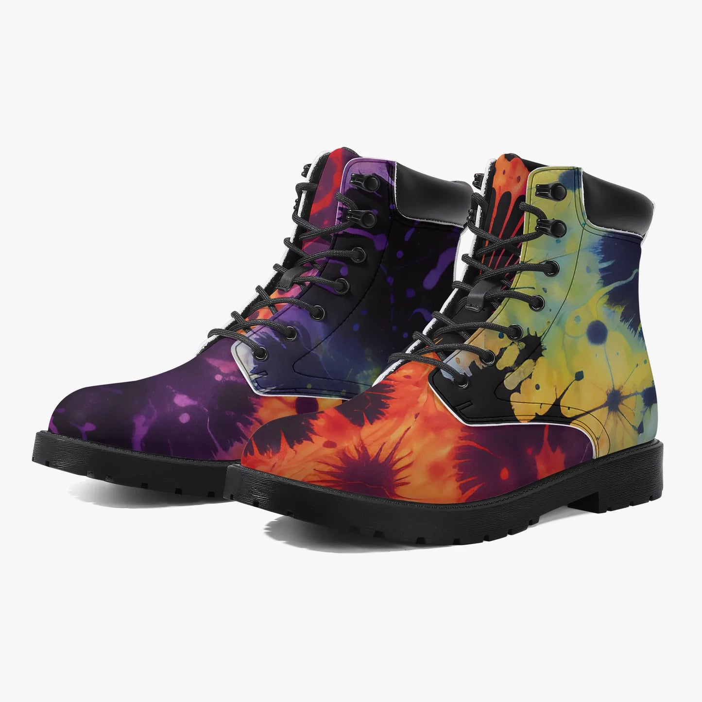 gothic-tie-dye-v3-leder-boots-or-stylische-und-warme-winterstiefel-boots-jlr-design-8 - JLR Design