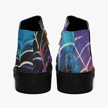 gothic-tie-dye-v4-elegante-reissverschluss-stiefeletten-stiefeletten-jlr-design-2 - JLR Design