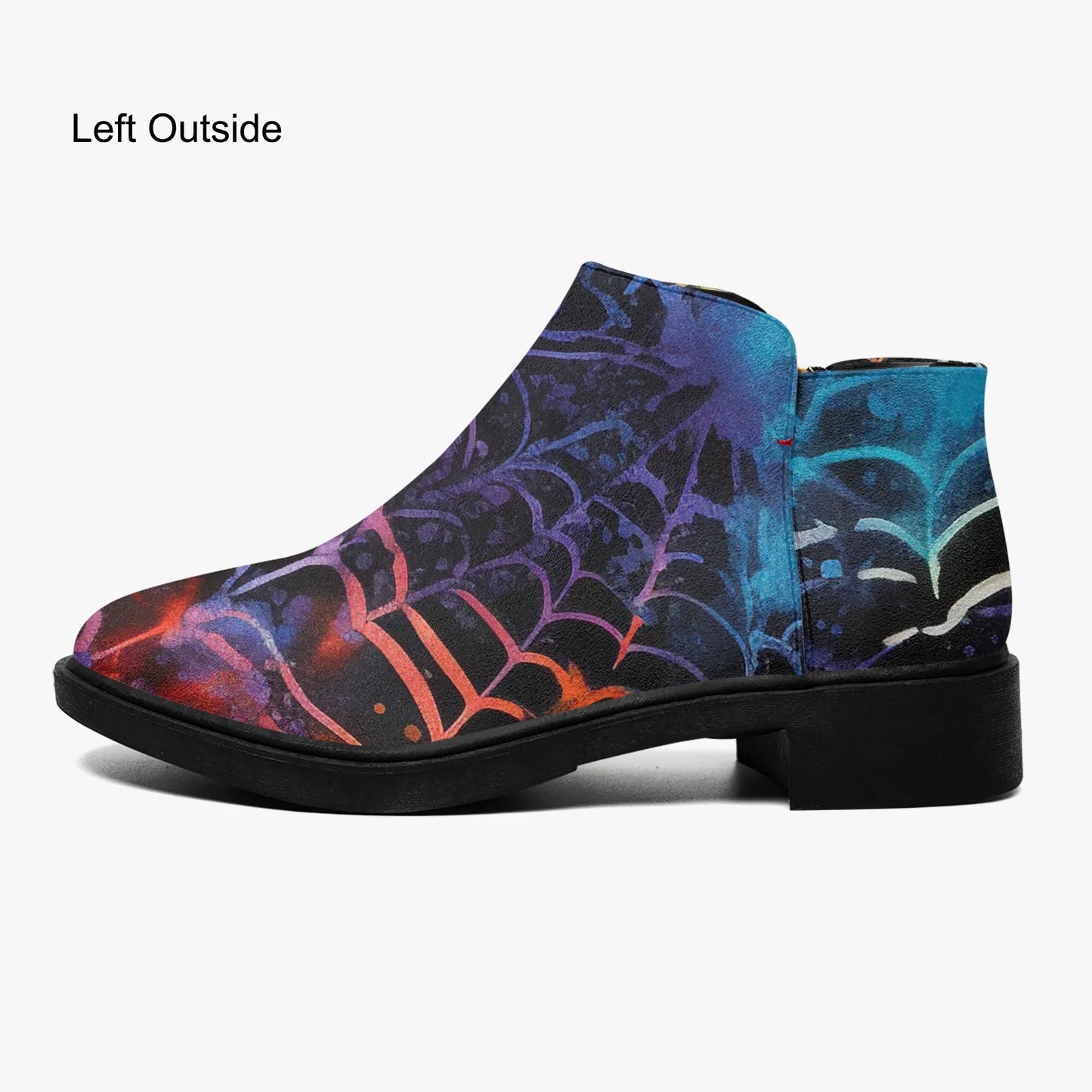 gothic-tie-dye-v4-elegante-reissverschluss-stiefeletten-stiefeletten-jlr-design-5 - JLR Design