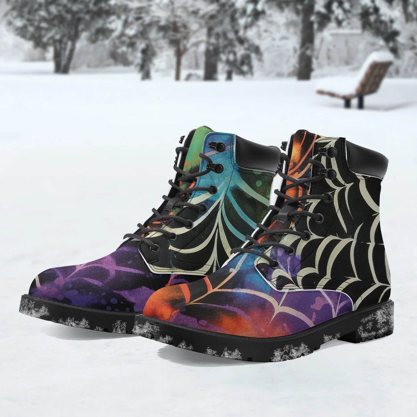 gothic-tie-dye-v4-leder-boots-or-stylische-und-warme-winterstiefel-boots-jlr-design-1 - JLR Design