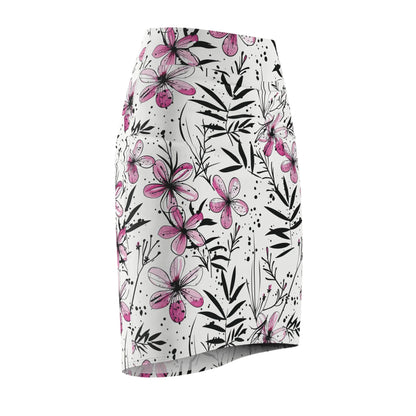 graffiti-bluten-v1-bleistiftrock-fur-damen-eleganter-mid-waist-rock-mit-stretch-komfort-bleistiftrock-jlr-design-6 - JLR Design