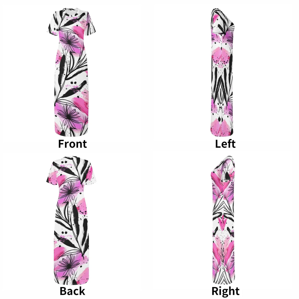 graffiti-bluten-v5-bodycon-maxi-dress-long-dress-jlr-design-jlr-design-de-7 - JLR Design
