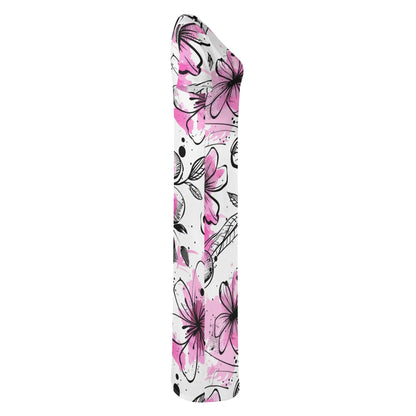 graffiti-bluten-v6-short-sleeve-long-dress-long-dress-jlr-design-5 - JLR Design