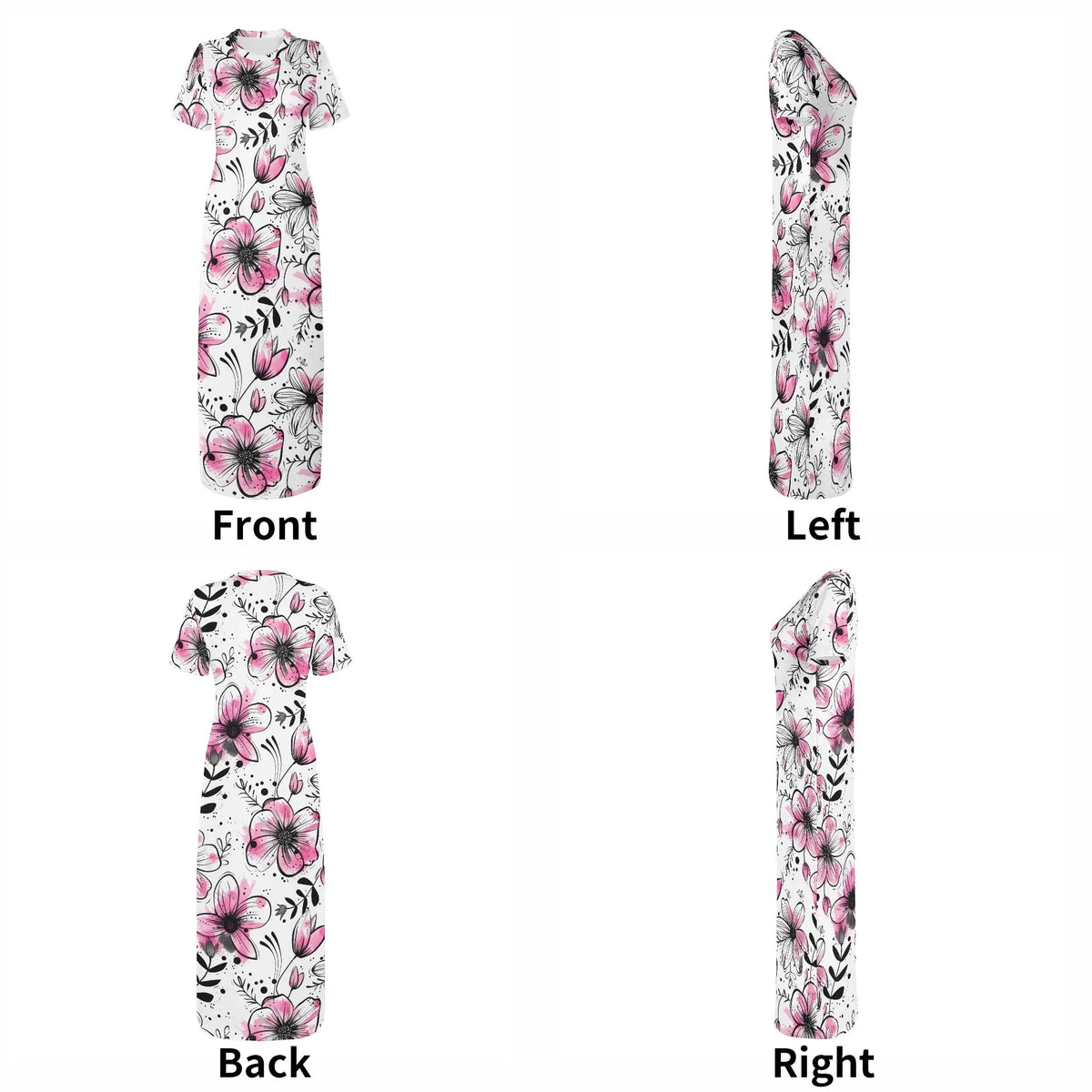 graffiti-bluten-v8-bodycon-maxi-dress-long-dress-jlr-design-jlr-design-de-7 - JLR Design