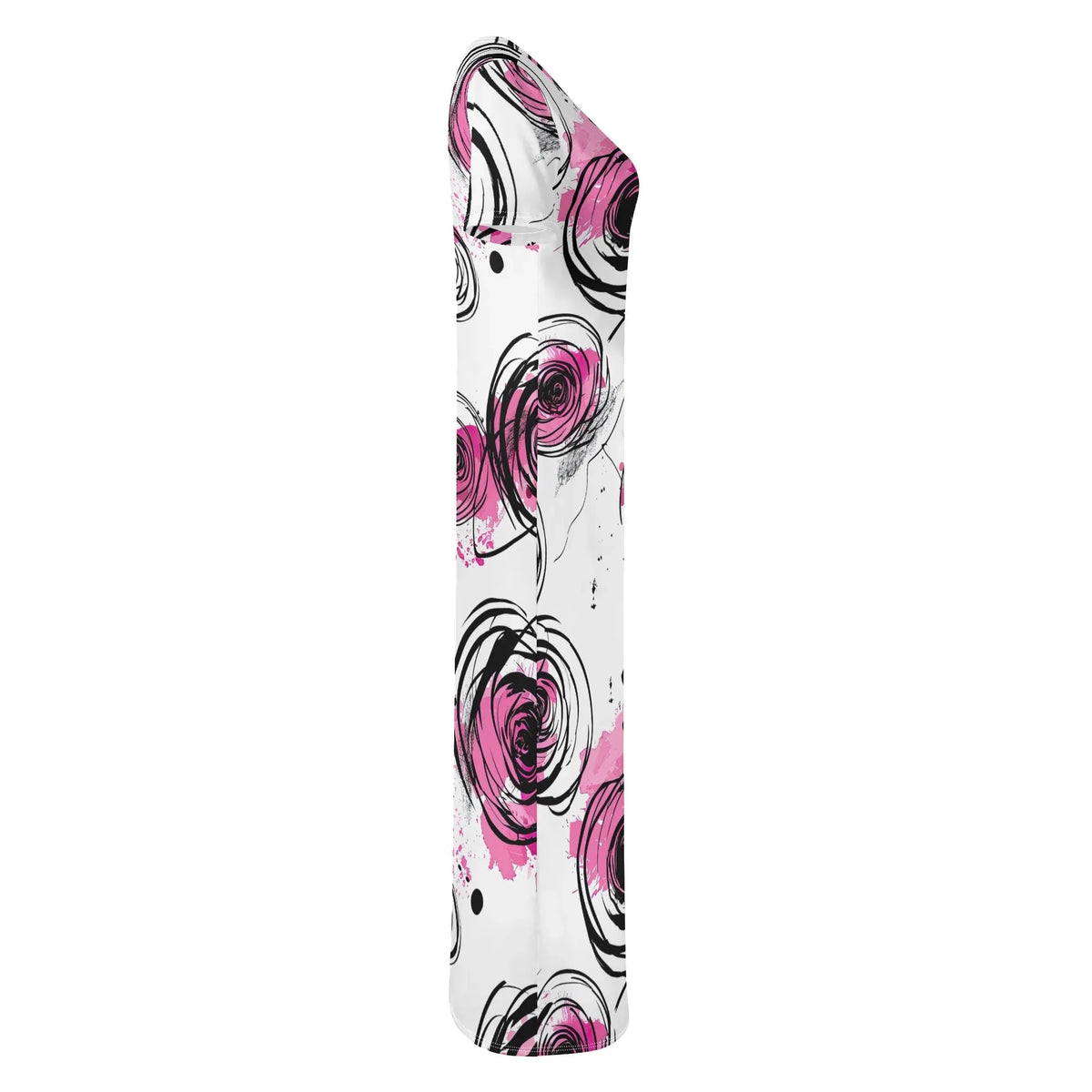 graffiti-bluten-v9-bodycon-maxi-dress-long-dress-jlr-design-jlr-design-de-5 - JLR Design