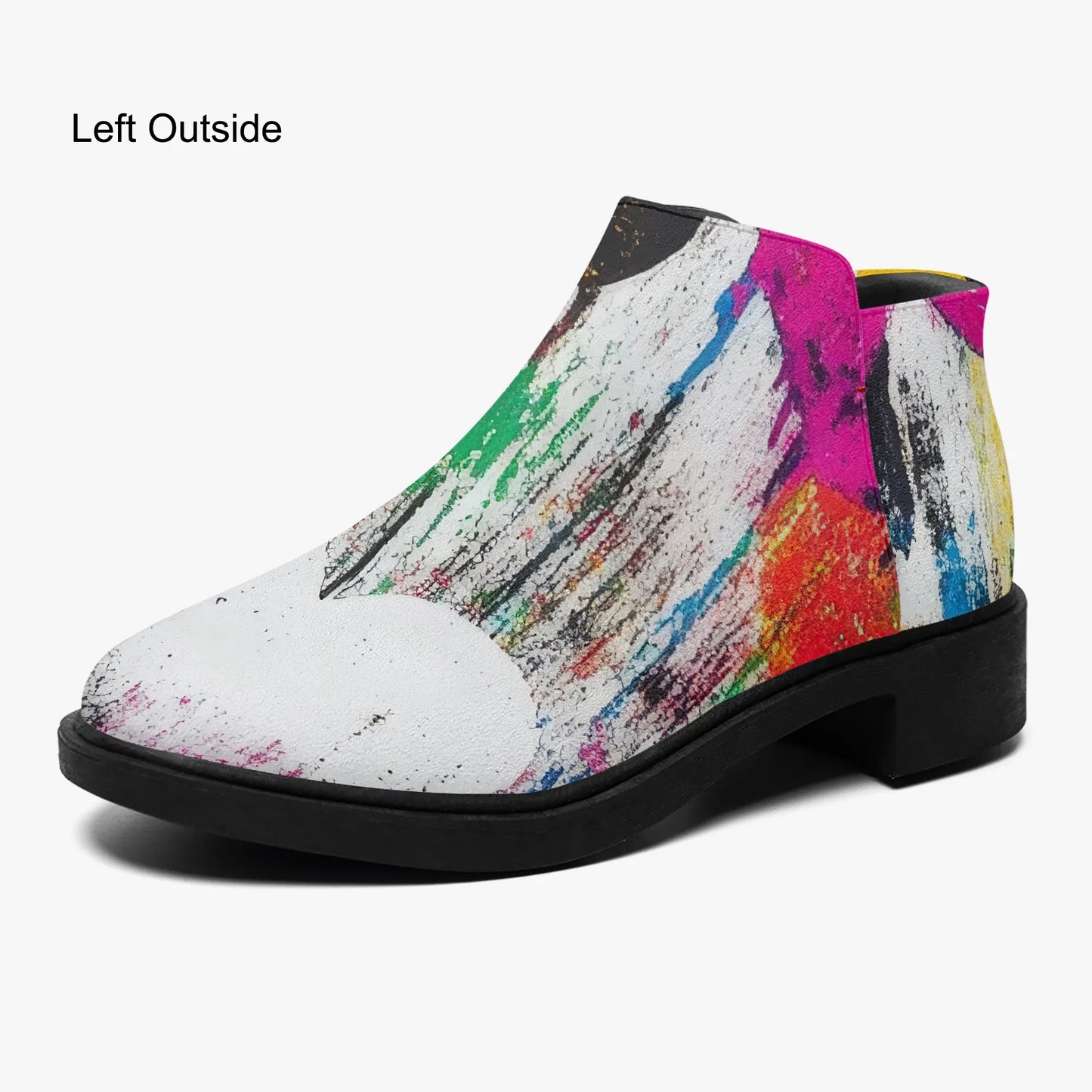 graffiti-hearts-elegante-reissverschluss-stiefeletten-stiefel-jlr-design-1 - JLR Design