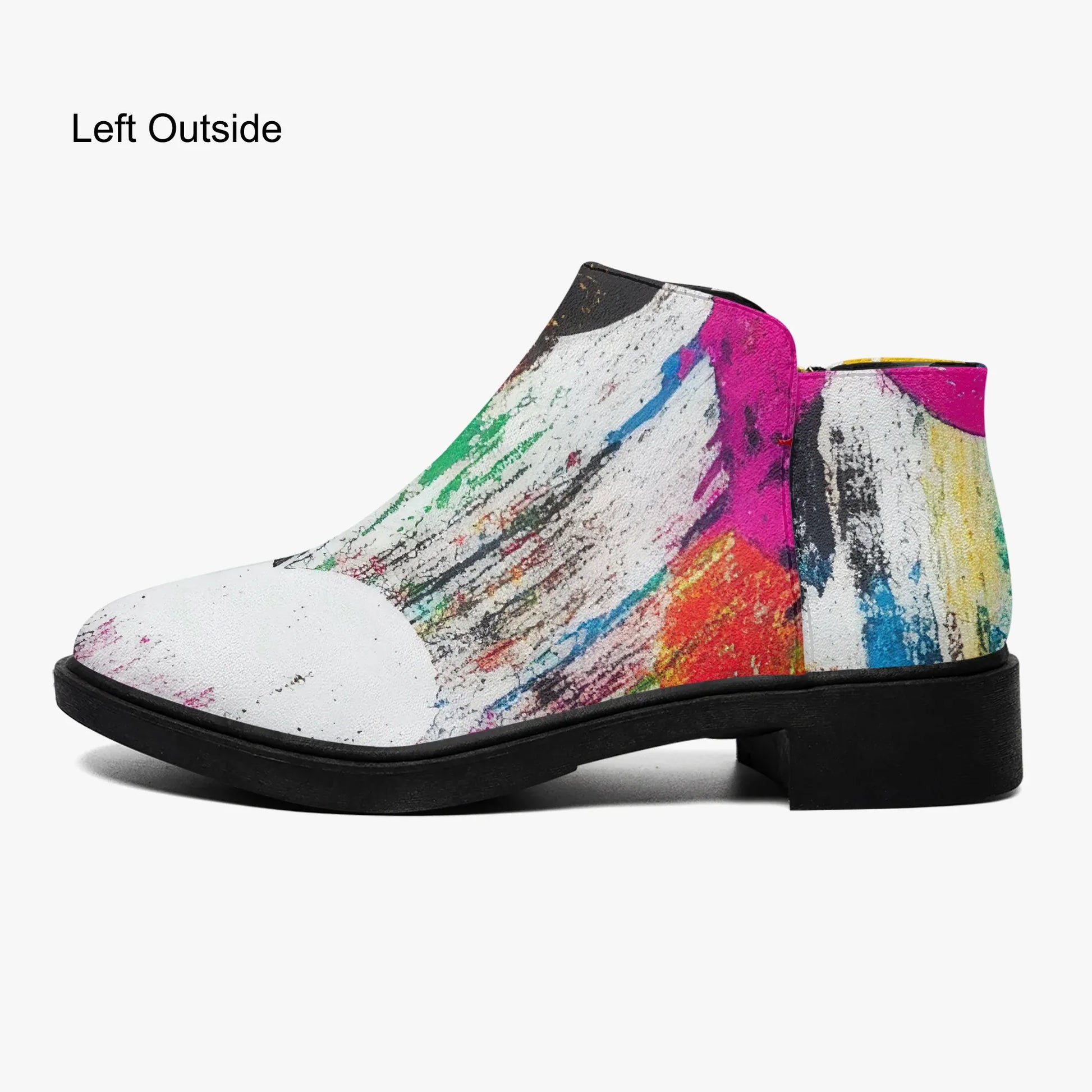 graffiti-hearts-elegante-reissverschluss-stiefeletten-stiefel-jlr-design-5 - JLR Design