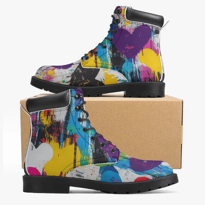 graffiti-hearts-leder-boots-or-stylische-und-warme-winterstiefel-boots-jlr-design-10 - JLR Design