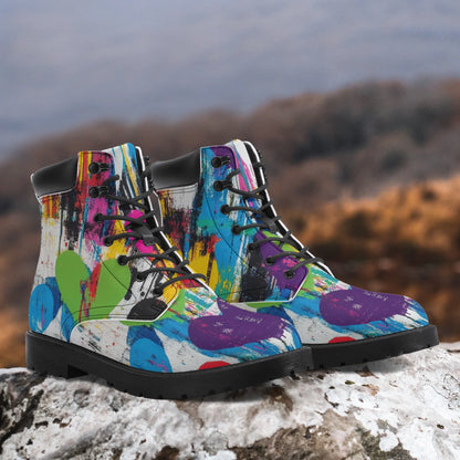 graffiti-hearts-leder-boots-or-stylische-und-warme-winterstiefel-boots-jlr-design-2 - JLR Design