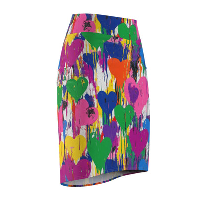 graffiti-hearts-v10-bleistiftrock-fur-damen-eleganter-mid-waist-rock-mit-stretch-komfort-bleistiftrock-jlr-design-6 - JLR Design
