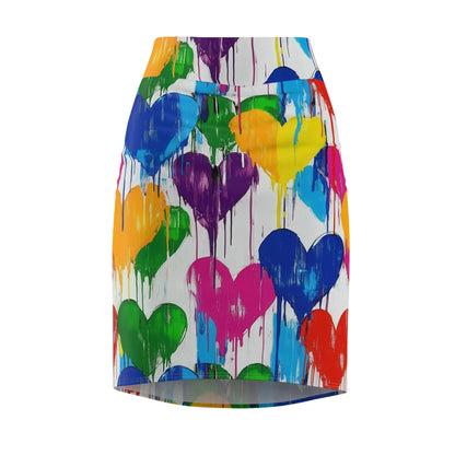 graffiti-hearts-v2-bleistiftrock-fur-damen-eleganter-mid-waist-rock-mit-stretch-komfort-bleistiftrock-jlr-design-4 - JLR Design